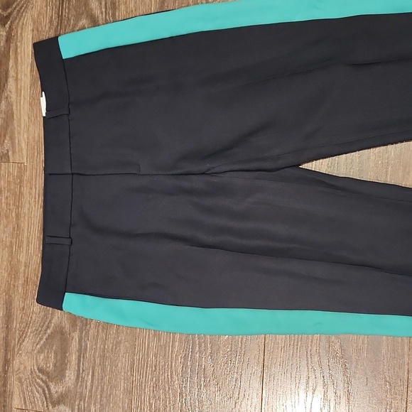 ❤️ BANANA REPUBLIC AVERY SLIM ANKLE PANTS WITH TUXEDO STRIPE, 4 (27) - Picture 2 of 8